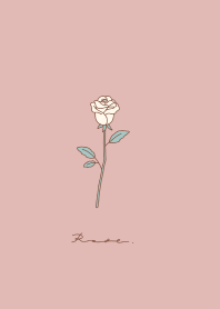 Rose / pink brown