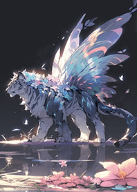 上古靈獸之夢幻白老虎!!老虎❤-5