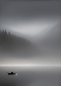 Peaceful lake, a comfortable day 7D8106