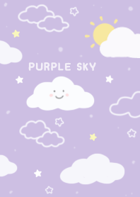 sky purple pastel