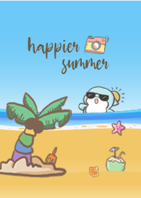 happy in the summer
