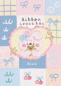Ribbon Coquette ( blue )