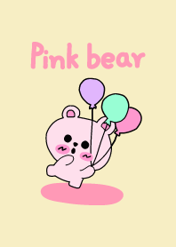 so cute pink bear