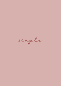 simple logo  - rosy brown