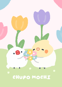 啾波麻糬(小花朵)