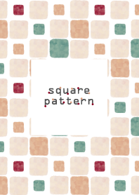 square pattern11- watercolor- joc