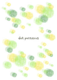 dot pattern10 - watercolor painting-