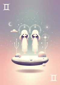 双子座　ニュアンスカラー