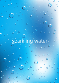 Sparkling water.