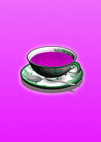Magical pink tea