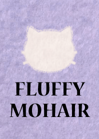 FLUFFY MOHAIR - purple-