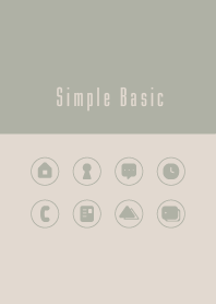 Simple basic:khaki beige WV