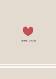 Heart / Design - beige2-