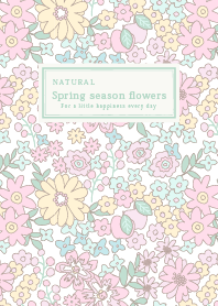 Spring season flowers for World