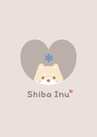 柴犬2 水晶 [淺褐色的]