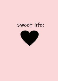sweet life (black pink2)