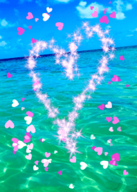 Heart lucky Ocean