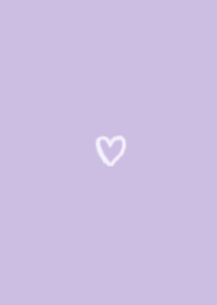 Small blueberry heart purple