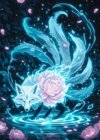 Mystic Peony Nine-Tailed Fox_8-3