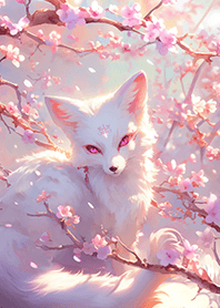 增加魅力の桃花林白狐仙❤️