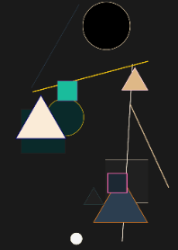 Dark Dynamic Geometric 3