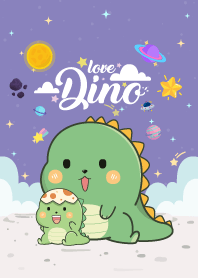 Dino Love Violet
