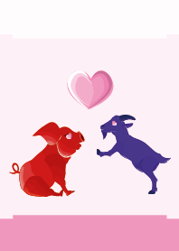 ekst Red（Pig）Love Blue（Sheep）