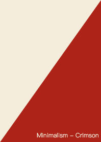 極簡主義 - 深紅色