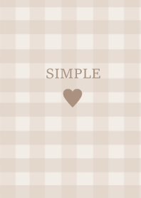 SIMPLE HEART:)check mochabeige