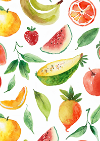 【シンプル】果物の着せかえ#840