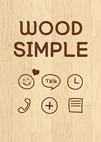 Wood Simple Cute icon