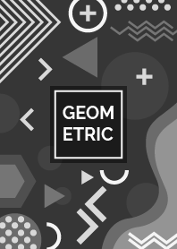 Geometric Rich Flat Gondola Grey
