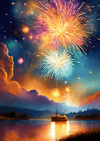 Beautiful Fireworks Theme#762