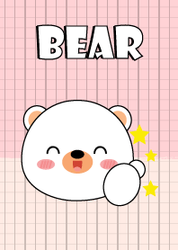 Minamal White Bear Theme
