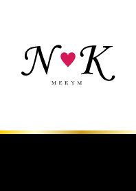 LOVE INITIAL-N&K イニシャル 14