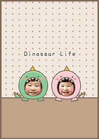 Dinosaur Maruko and Momoko