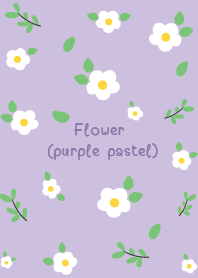 Flower (purple pastel) No 1