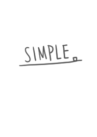 After all it is simple