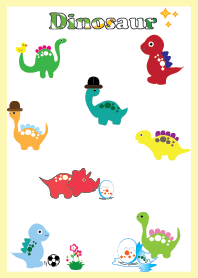 Cute dinosaur theme v.1