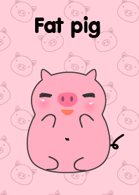 Simple Cute Fat Pig Theme