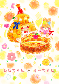 cute girl ''Hina''&rabbit ''Ru''