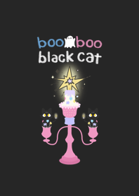 Boo Boo! black cat