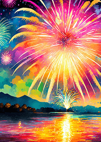 Beautiful Fireworks Theme#626