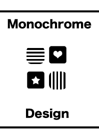 monochrome design