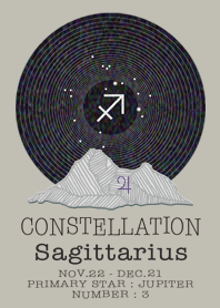CONSTELLATION 「いて座」