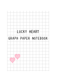 LUCKY HEART GRAPH PAPERj-WHITE