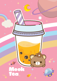 Brown Bear Sweets Galaxy Mook Tea