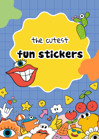 the cutest Fun stickers