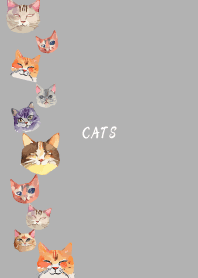 holiday cats2 on white