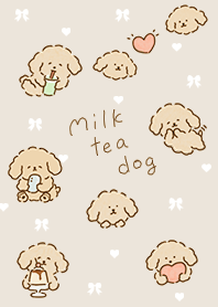 beige Milk Tea Dog 03_2